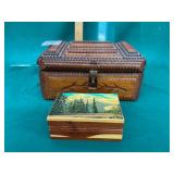 Tramp Art and Cedar Boxes