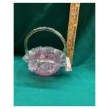 Iridescent Glass Basket