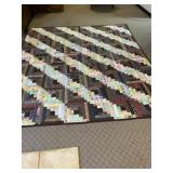 Handmade Log Cabin Quilt