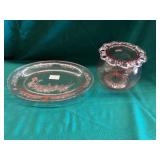 Pink Depression Glass Set