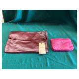 Two Leather Pouches