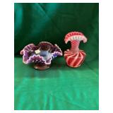 Two Art Glass Pieces