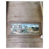 Framed Farm Equipment Print