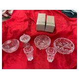 Cut Glassware Set