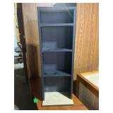 Black Laminate Shelf Unit