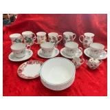 Porcelain Cups and Accessories