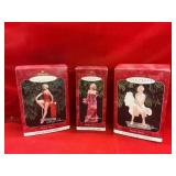 Marilyn Monroe Ornament Trio
