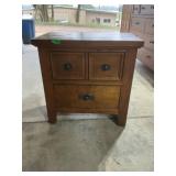 Wooden Three-Drawer Chest