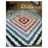 Two Patchwork Quilts