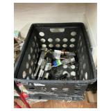 Plastic Bin with Hardware
