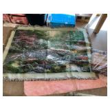 Thomas Kinkade Woven Throw