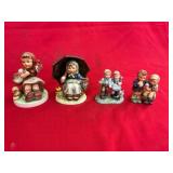 Five Porcelain Figurines