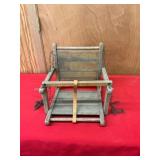 Wood and Metal Child Swing