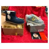 Two Pairs of Shoes in Boxes