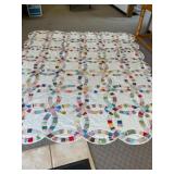 Double Wedding Ring Quilt