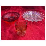Three Glass Bowls