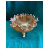 Carnival Glass Compote