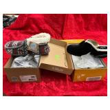 Two Pairs of Winter Slippers