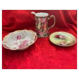 Floral Porcelain Dish Set
