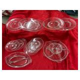 Clear Glass Serving Trays