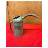 Metal Oil Can with Spout