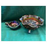 Carnival Glass Bowl Set