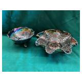Carnival Glass Bowls Set
