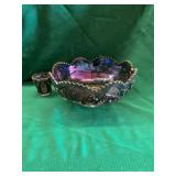 Iridescent Glass Bowl and Tumbler