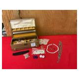 Jewelry Box with Contents