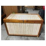 Wooden Storage Trunk