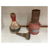 Metal Heater and Items