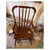 Wooden Spindle Armchair