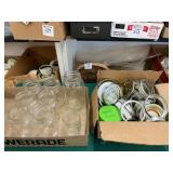 Glass Mason Jars and Lids