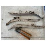 Wooden Yoke And Tools