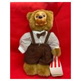 Plush Bear with Fabric Outfit