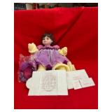Porcelain Doll with COA