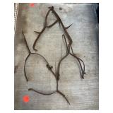 Rusty Iron Hay Grapples