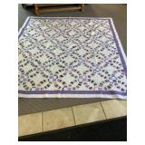 Handmade Double Wedding Ring Quilt