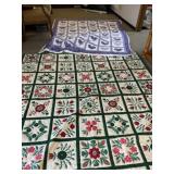 Two Patchwork Quilts