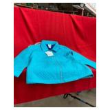Quilted Teal Jacket