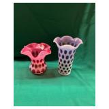 Opalescent Glass Vases