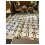 Double Wedding Ring Quilt