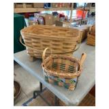 Two Woven Baskets