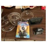 Electronics and Glassware Assortment