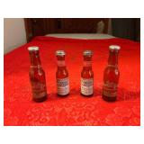 Miniature Beer Bottles Set