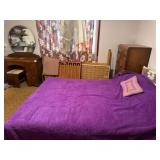 Wood Vanity Set With Mirror