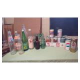 Soda Bottles and Cans