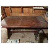 Wooden Farmhouse Table