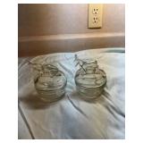 Glass Animal-Topped Containers