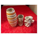 Three Ceramic Vases